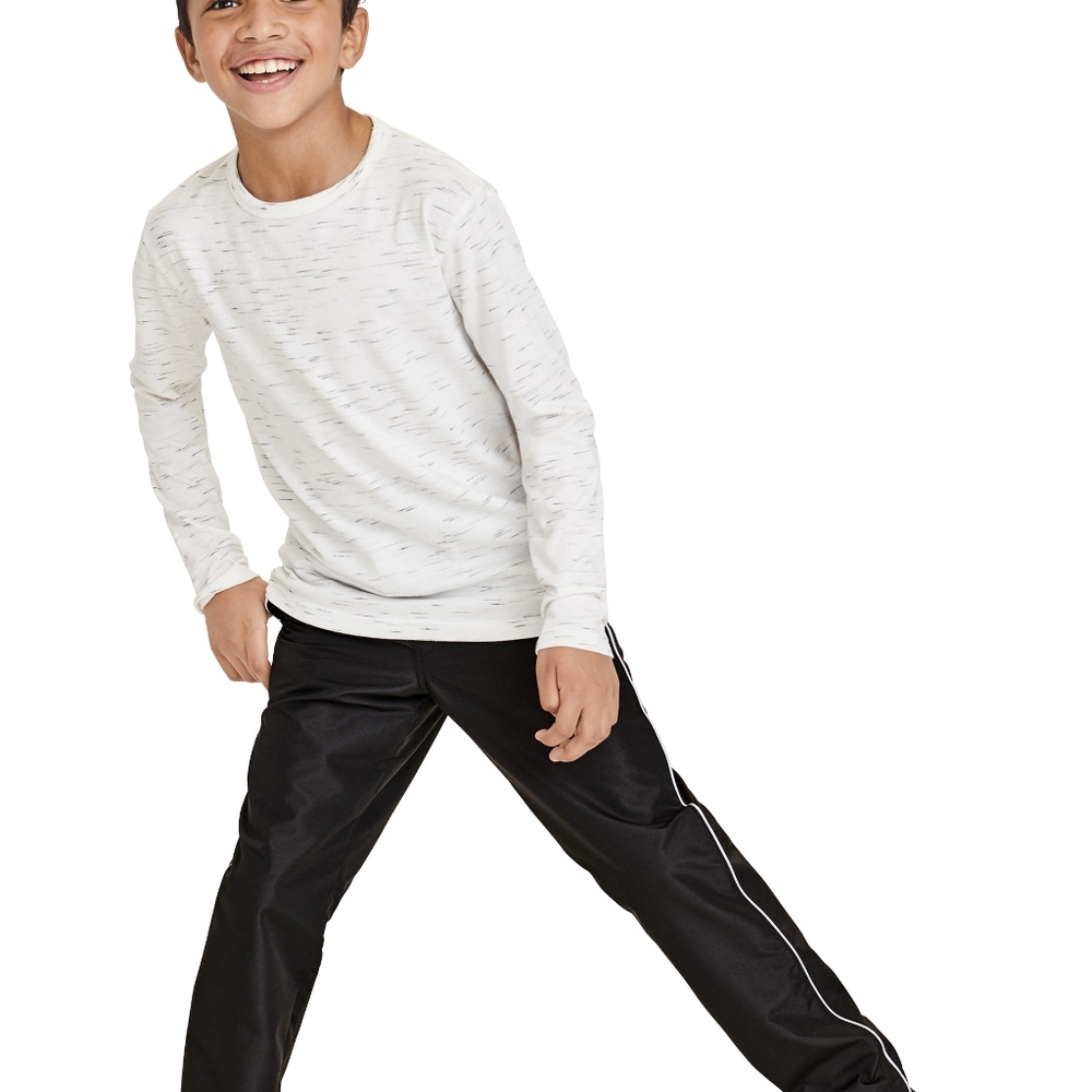 NWOT The Children’s Place Boys Black Wind Pants Size 10-12